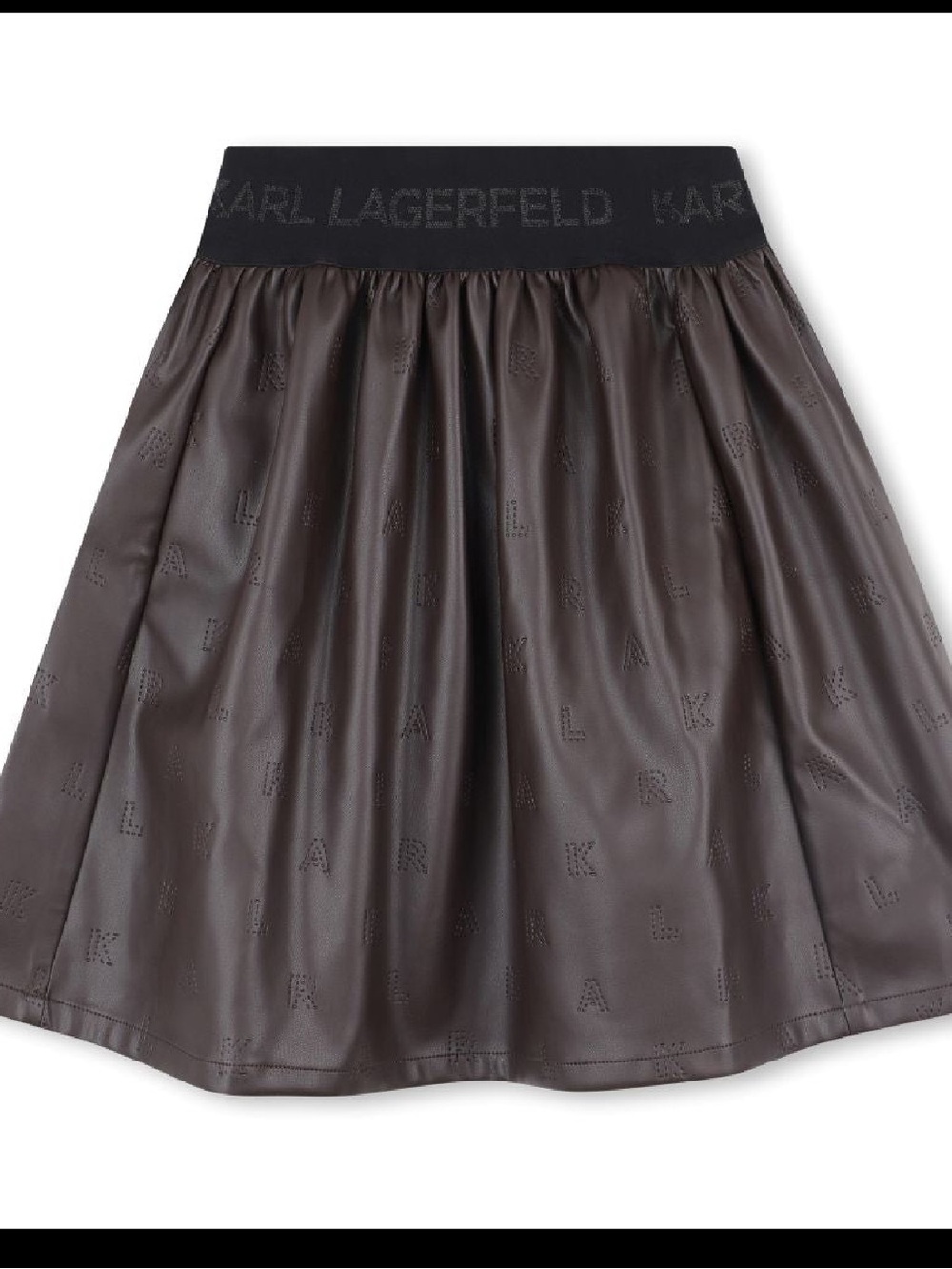 Karl Lagerfeld leather skirt